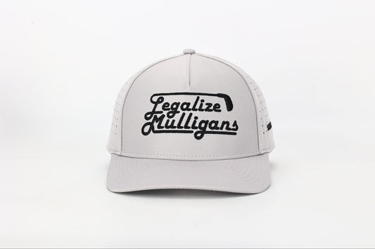 Legalize Mulligans Gray Golf Hat