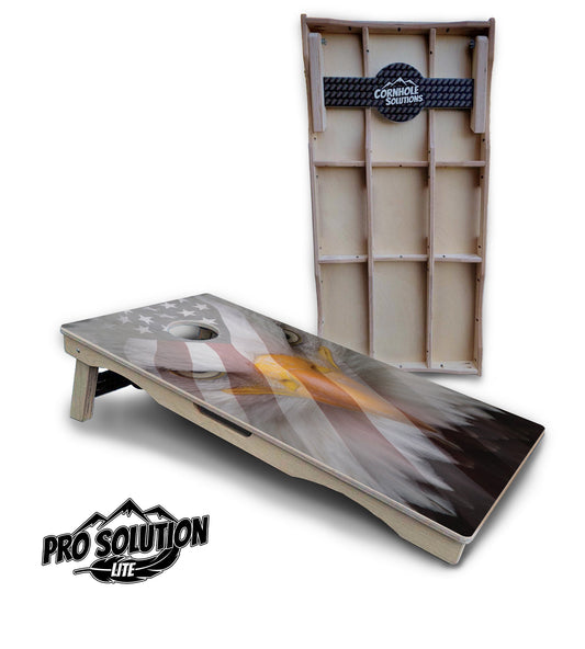 Freedom Eagle Cornhole Boards - Pro Solution Lite Series