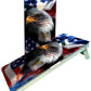 Eagle American Flag Cornhole Boards