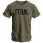 Feral Distressed Men's T-Shirt