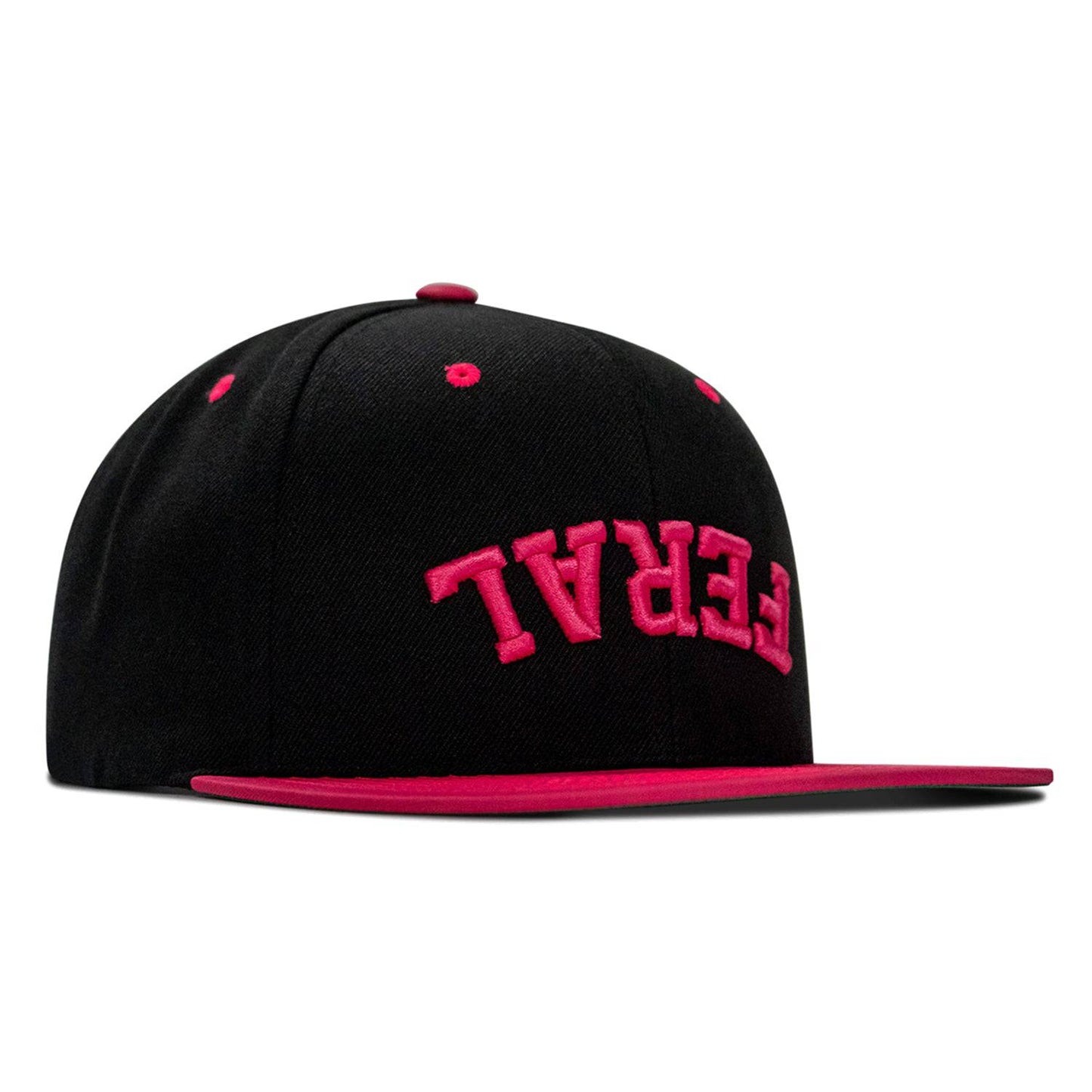 Feral Arched 3D Flatbill SnapBack Hat