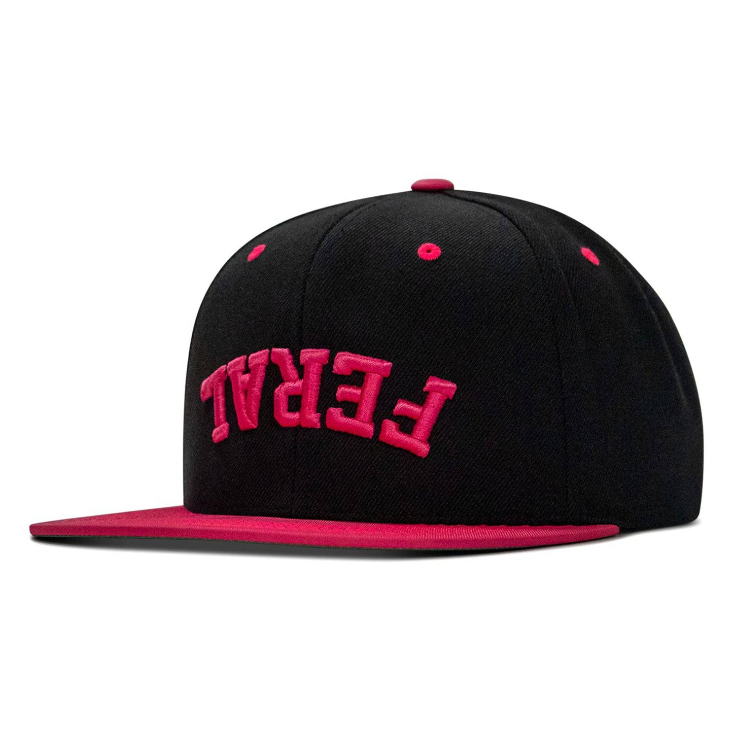 Feral Arched 3D Flatbill SnapBack Hat