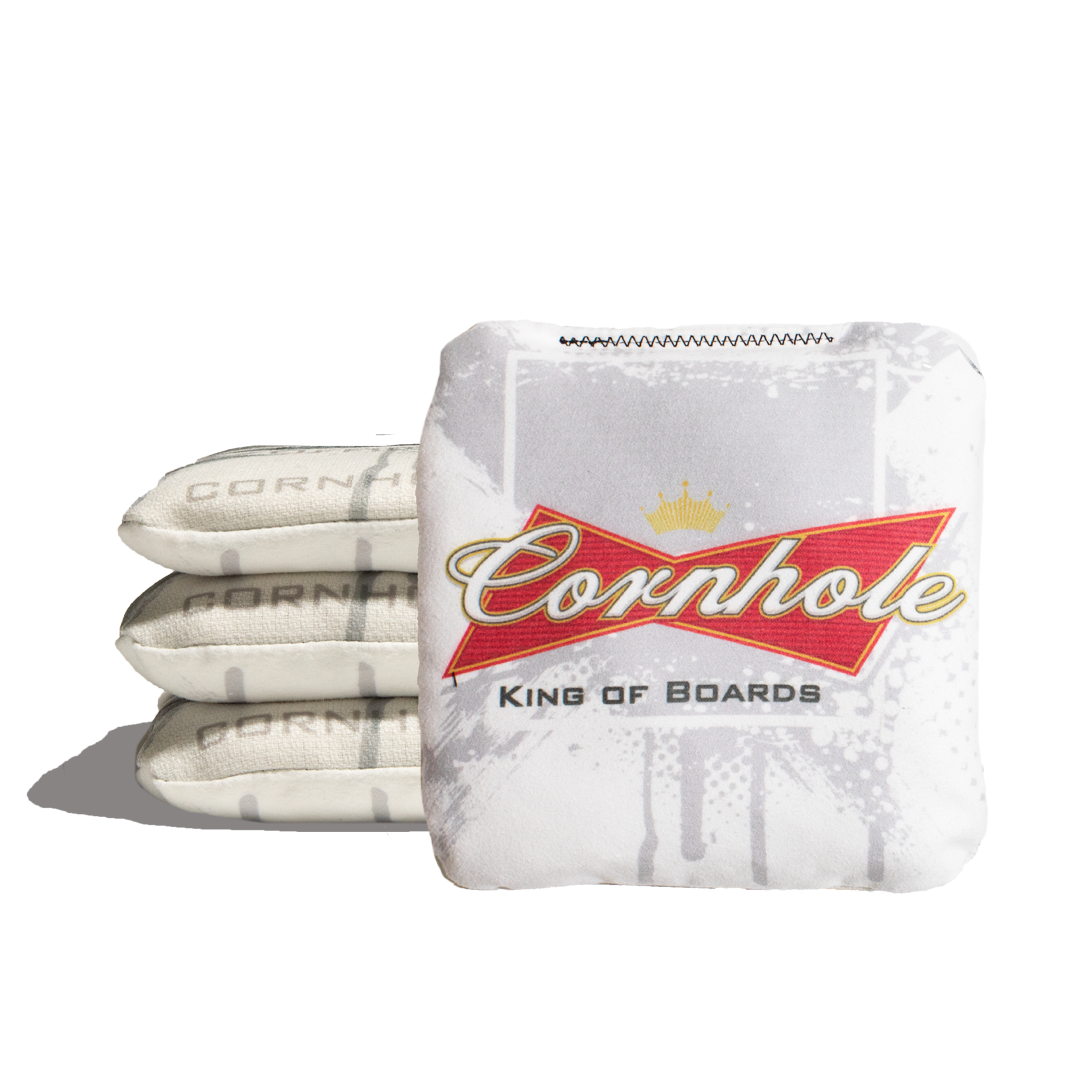 Cornhole King of Boards - 6 Inch Official Pro Cornhole Bags