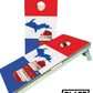 Michigan USA American Flag Cornhole Boards