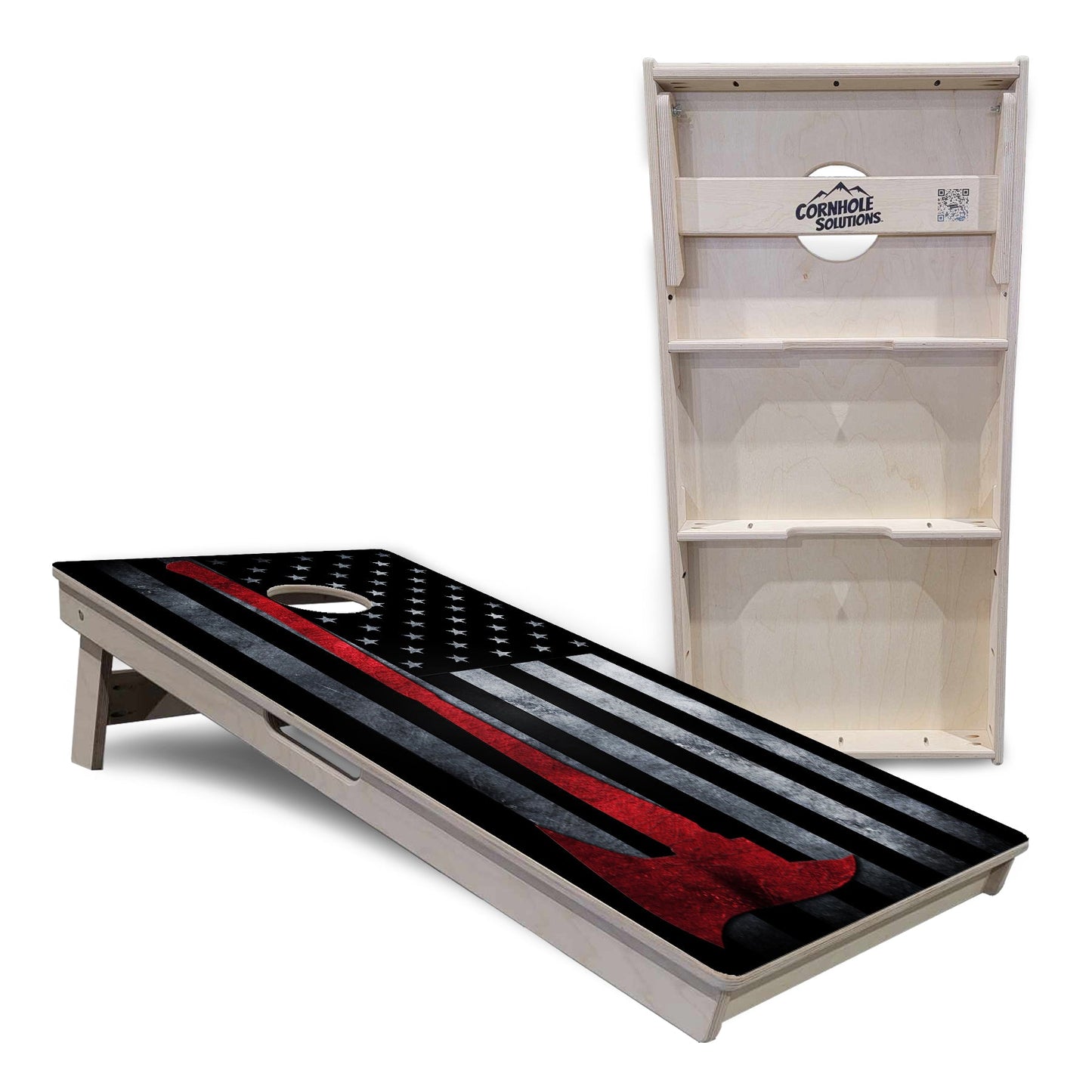 Axe Flag Cornhole Boards - Professional Tournament Series