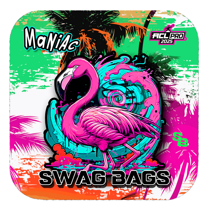 Swag Bags Cornhole - Maniac - Flamingo Swagger