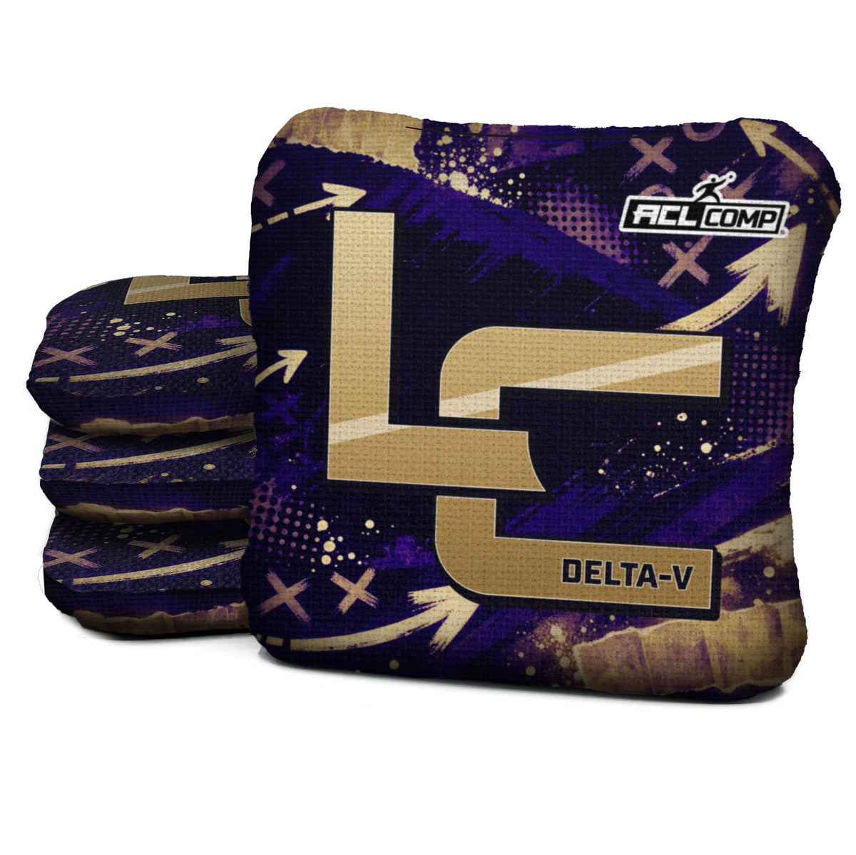 Baltimore Football Cornhole Bags - Set of 4 | Logic Cornhole
