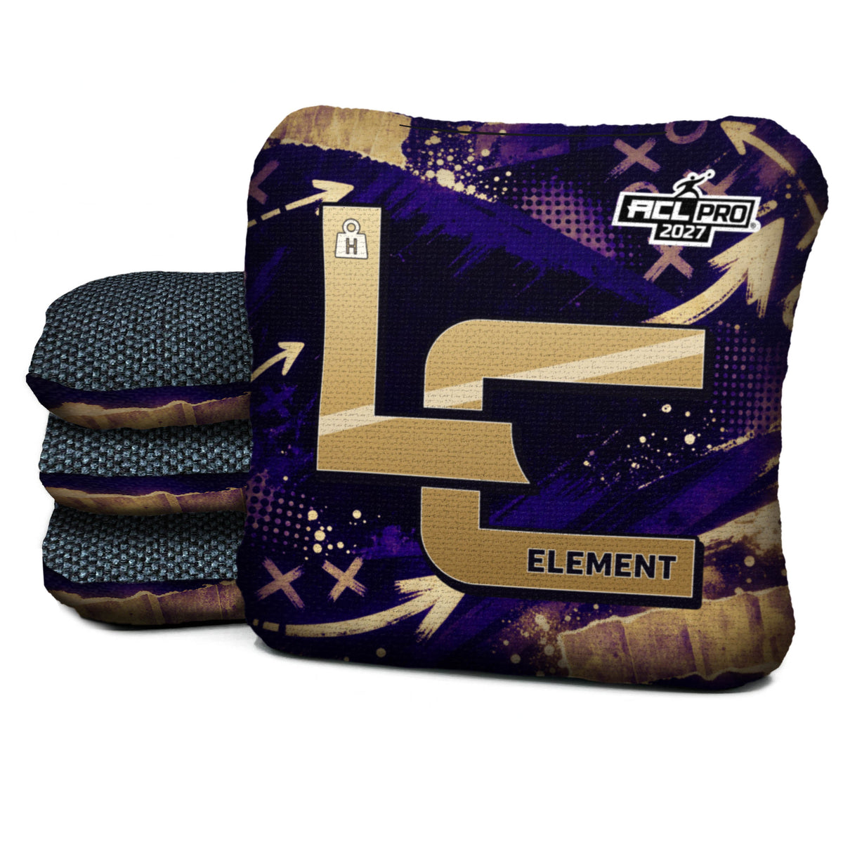 Baltimore Football Cornhole Bags - Set of 4 | Logic Cornhole
