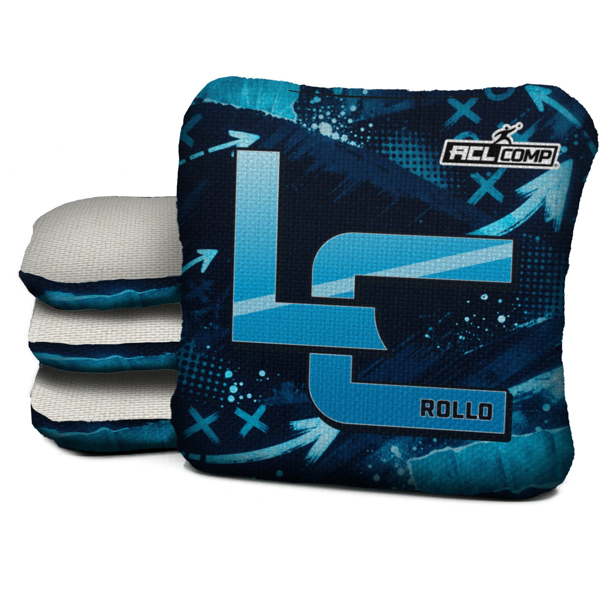 Charlotte Football Cornhole Bags - Set of 4 | Logic Cornhole