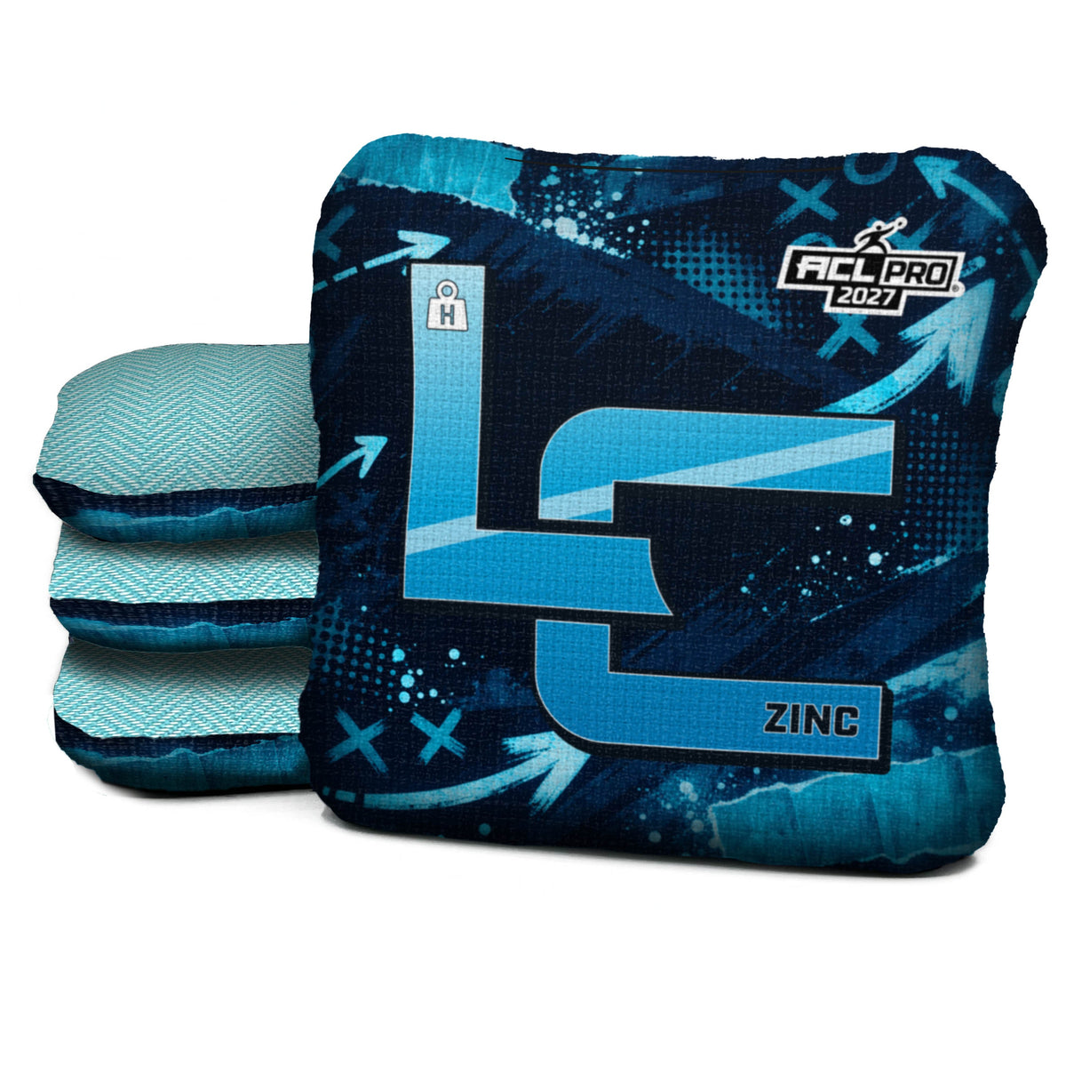 Charlotte Football Cornhole Bags - Set of 4 | Logic Cornhole