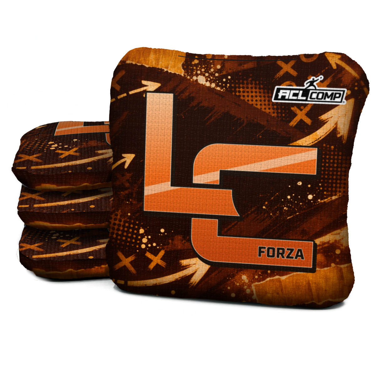 Cleveland Football Cornhole Bags - Set of 4 | Logic Cornhole