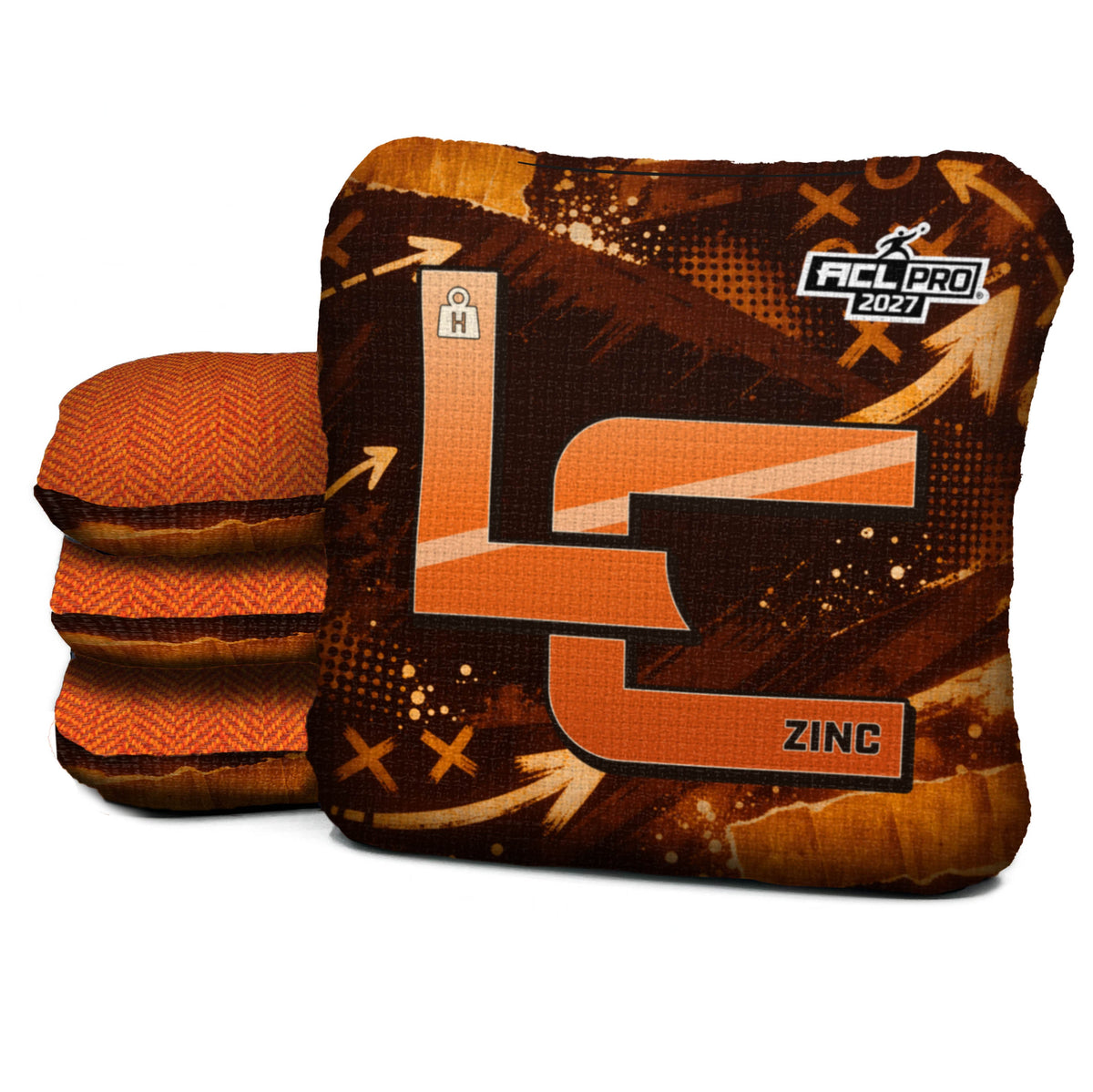 Cleveland Football Cornhole Bags - Set of 4 | Logic Cornhole