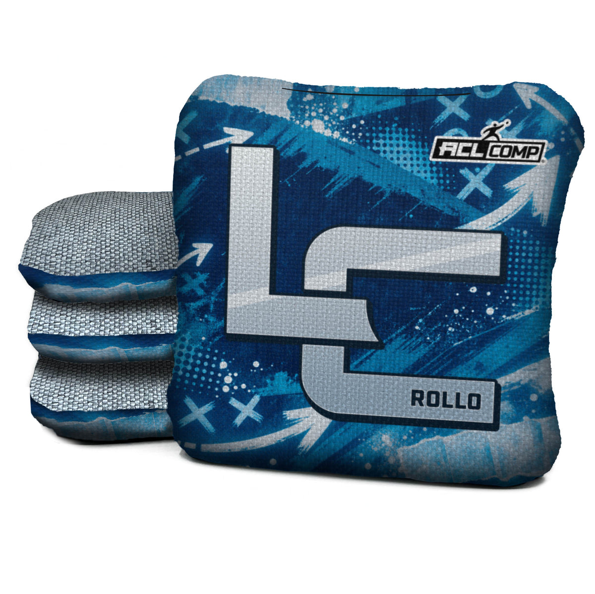 Detroit Football Cornhole Bags - Set of 4 | Logic Cornhole