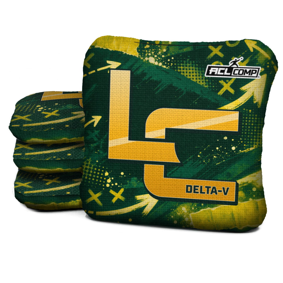 Green Bay Football Cornhole Bags - Set of 4 | Logic Cornhole