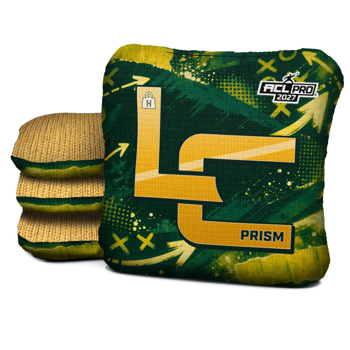Green Bay Football Cornhole Bags - Set of 4 | Logic Cornhole