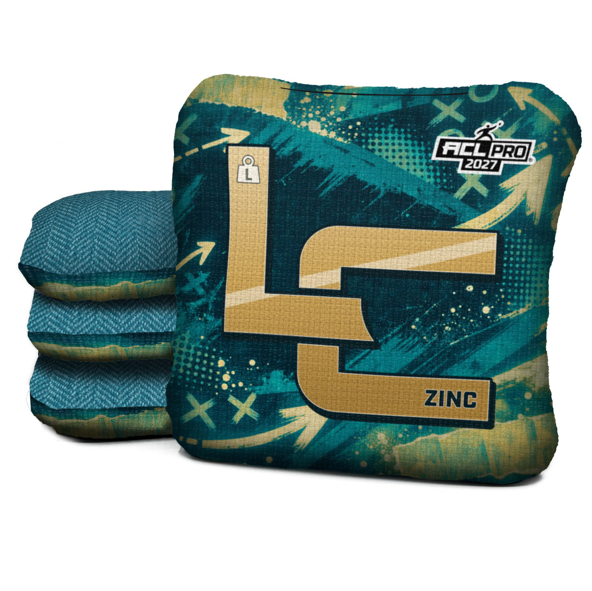 Jacksonville Football Cornhole Bags - Set of 4 | Logic Cornhole