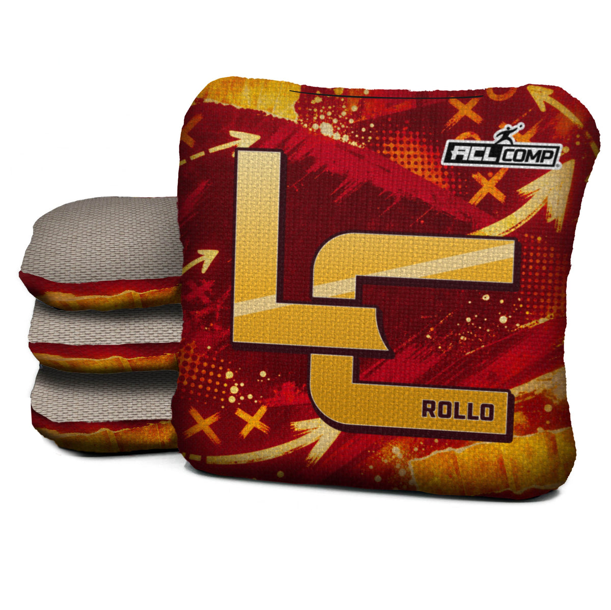 Kansas City Football Cornhole Bags - Set of 4 | Logic Cornhole