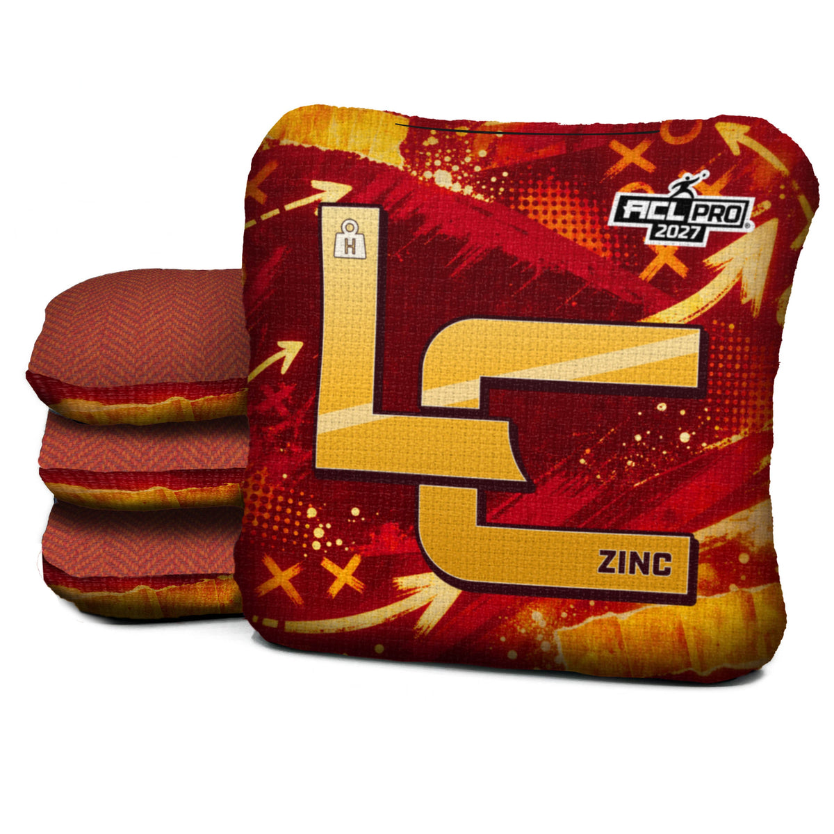 Kansas City Football Cornhole Bags - Set of 4 | Logic Cornhole