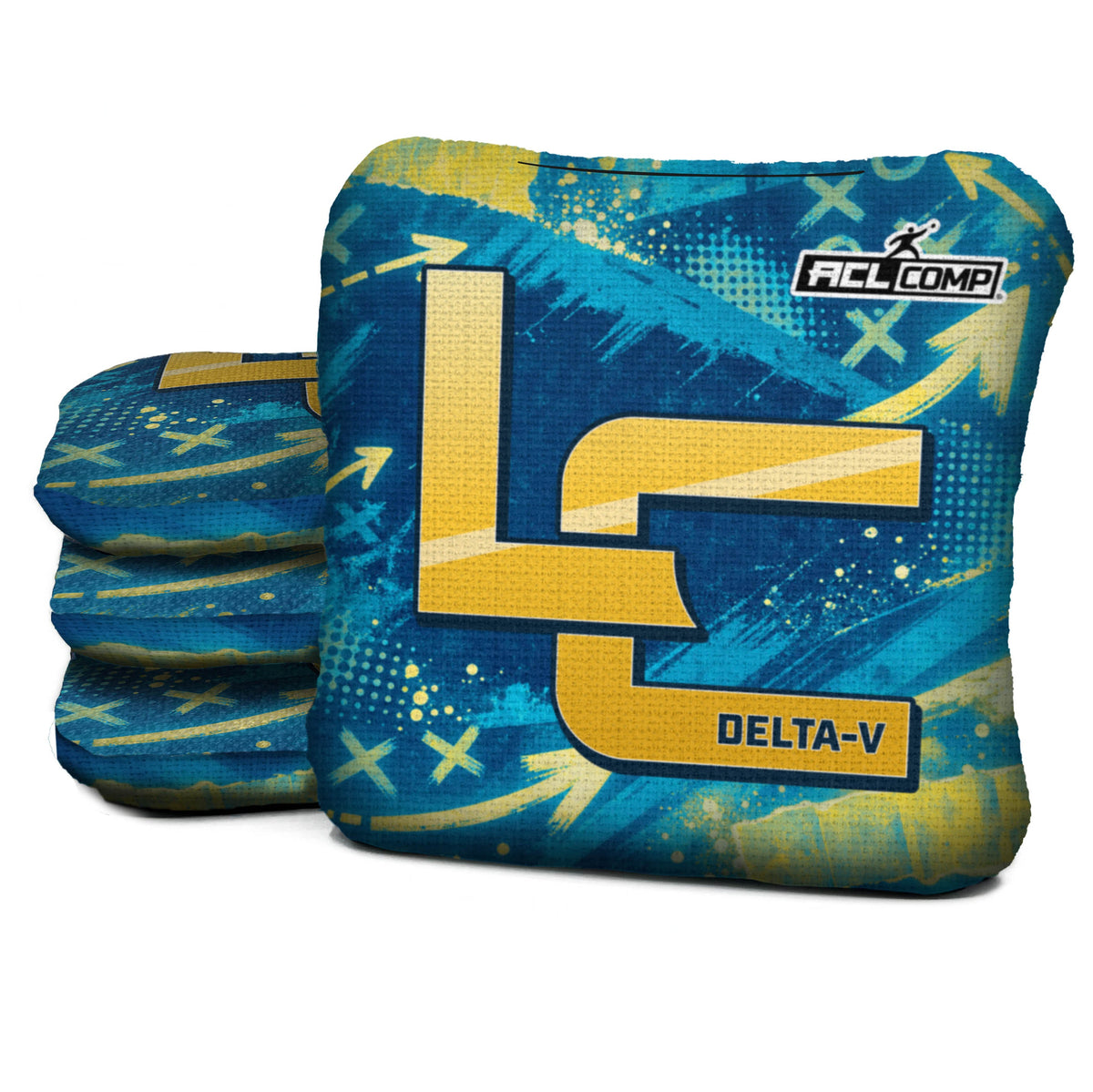 Los Angeles - Powder Football Cornhole Bags - Set of 4 | Logic Cornhole