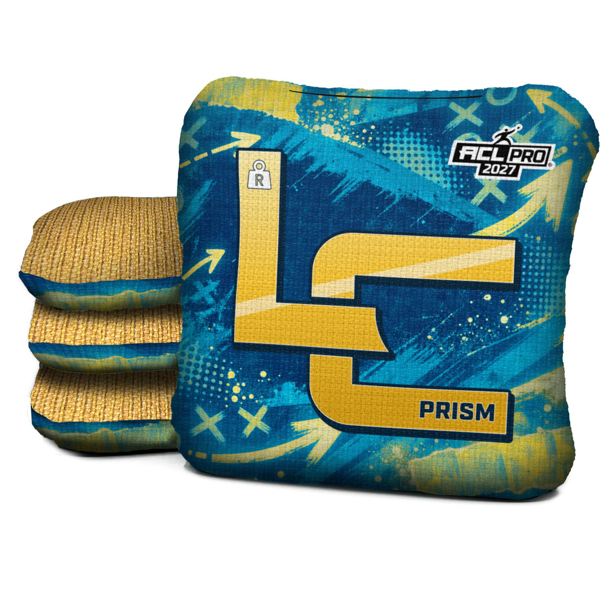 Los Angeles - Powder Football Cornhole Bags - Set of 4 | Logic Cornhole