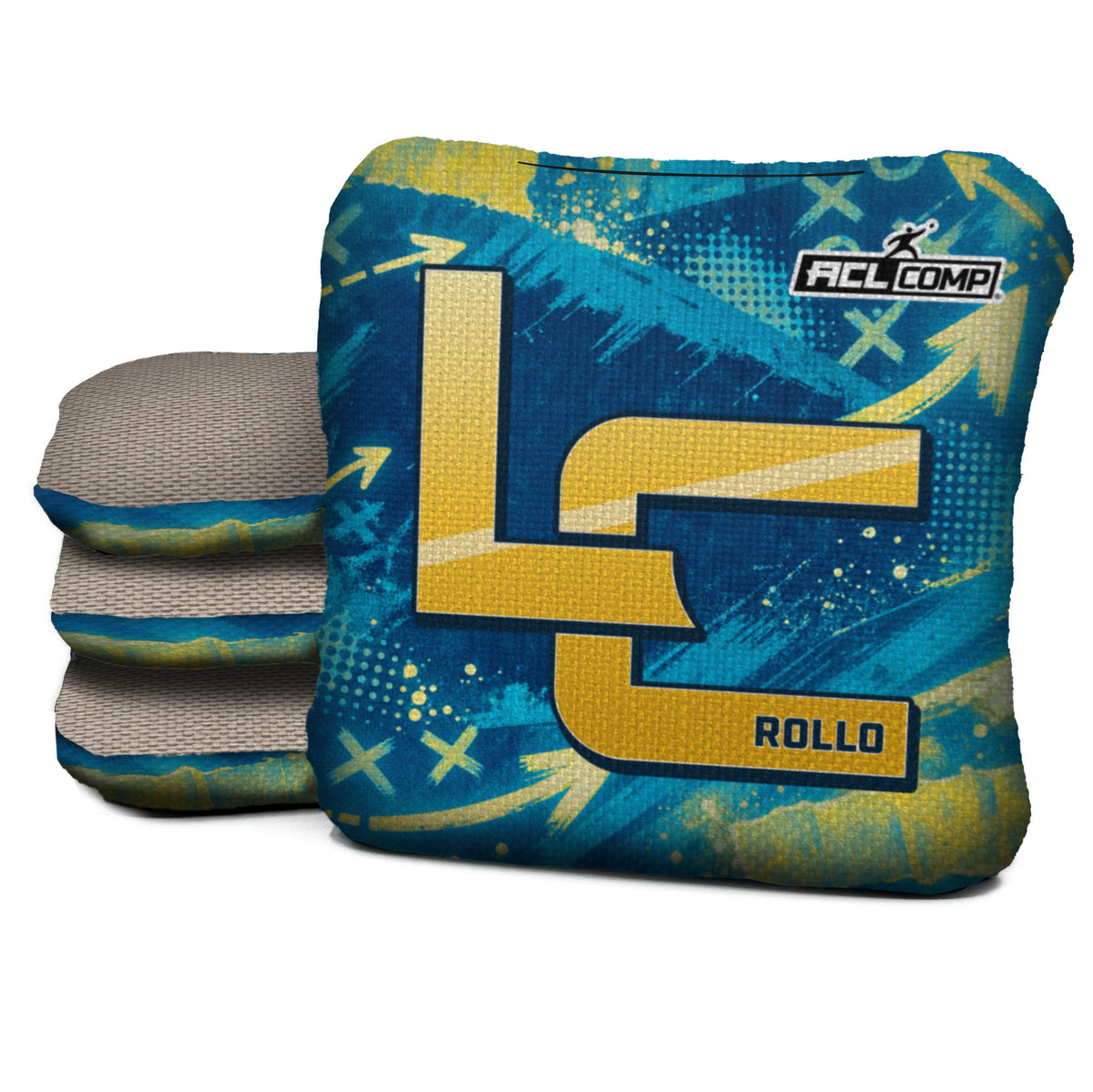 Los Angeles - Powder Football Cornhole Bags - Set of 4 | Logic Cornhole