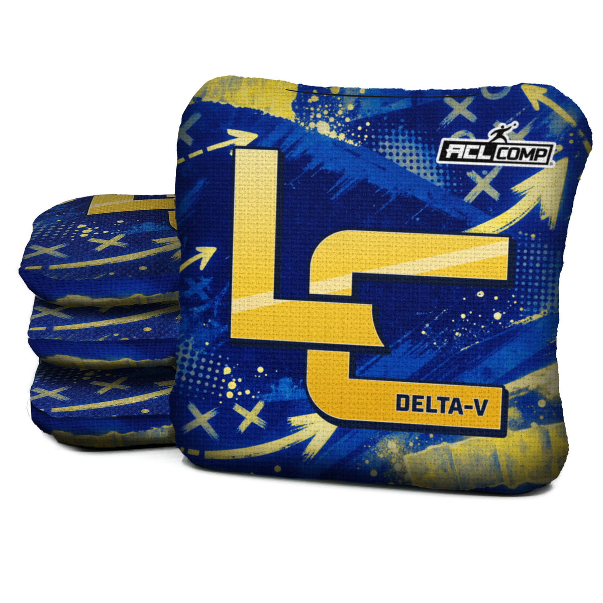Los Angeles - Royal Football Cornhole Bags - Set of 4 | Logic Cornhole