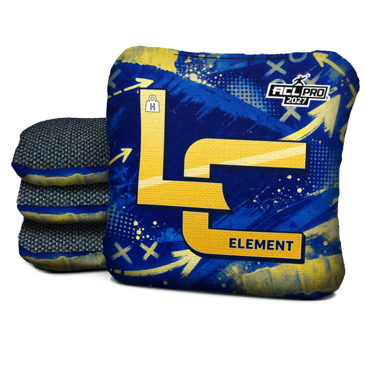 Los Angeles - Royal Football Cornhole Bags - Set of 4 | Logic Cornhole