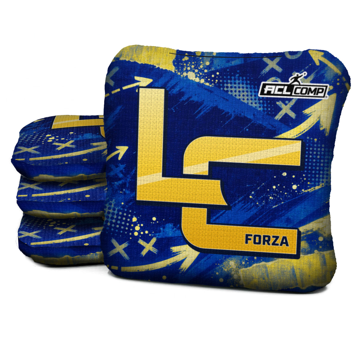 Los Angeles - Royal Football Cornhole Bags - Set of 4 | Logic Cornhole