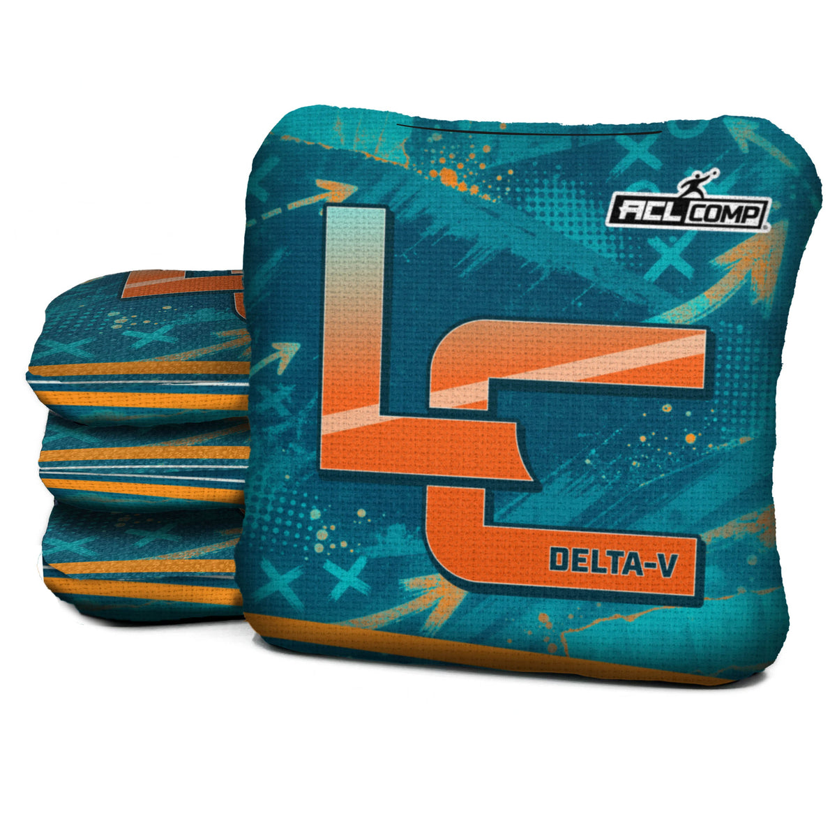 Miami Football Cornhole Bags - Set of 4 | Logic Cornhole