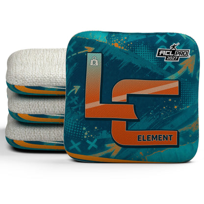 Miami Football Cornhole Bags - Set of 4 | Logic Cornhole