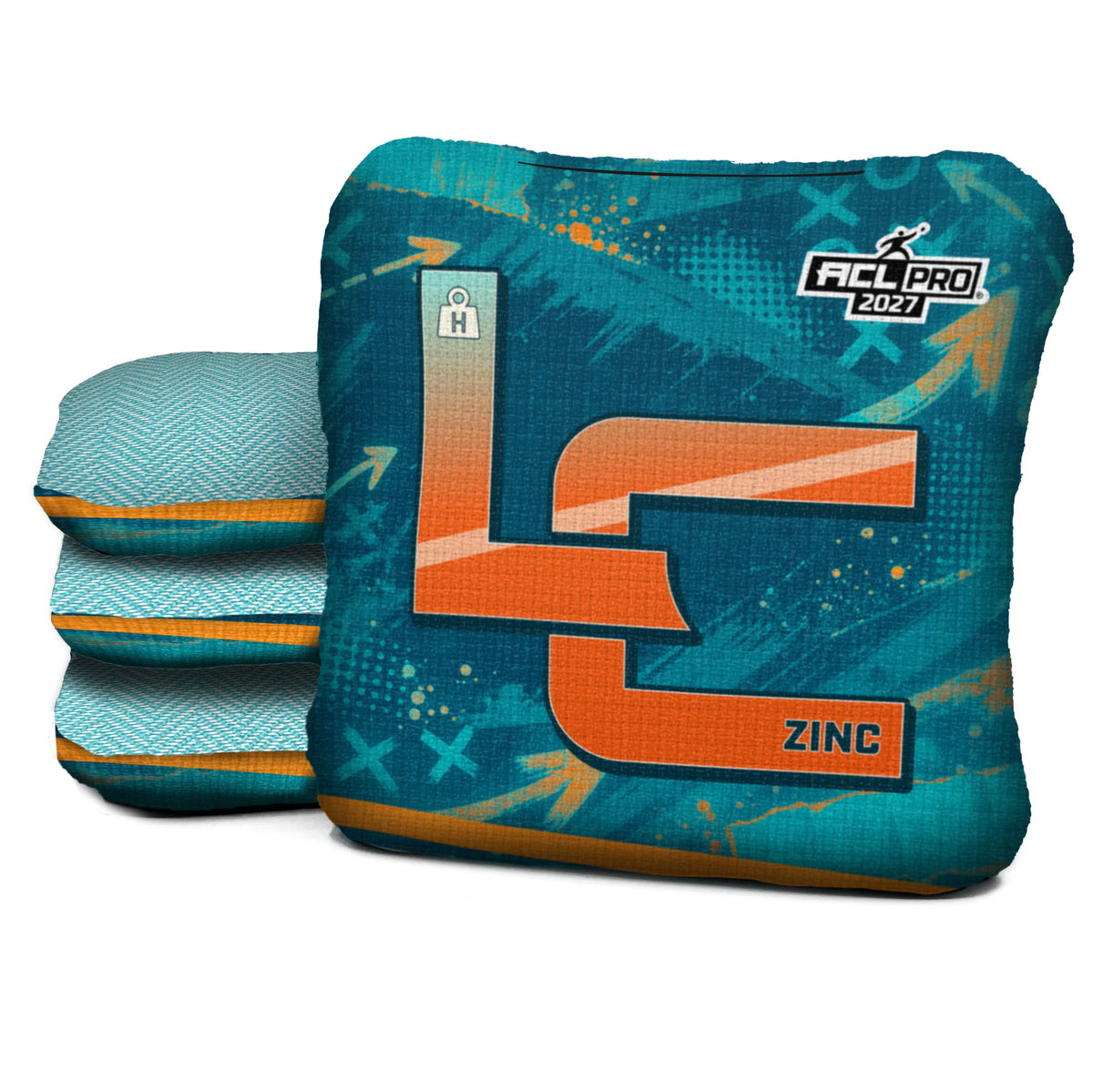 Miami Football Cornhole Bags - Set of 4 | Logic Cornhole