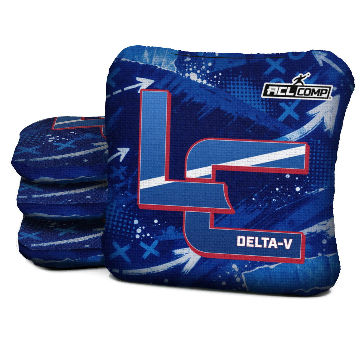 New York - Blue Football Cornhole Bags - Set of 4 | Logic Cornhole