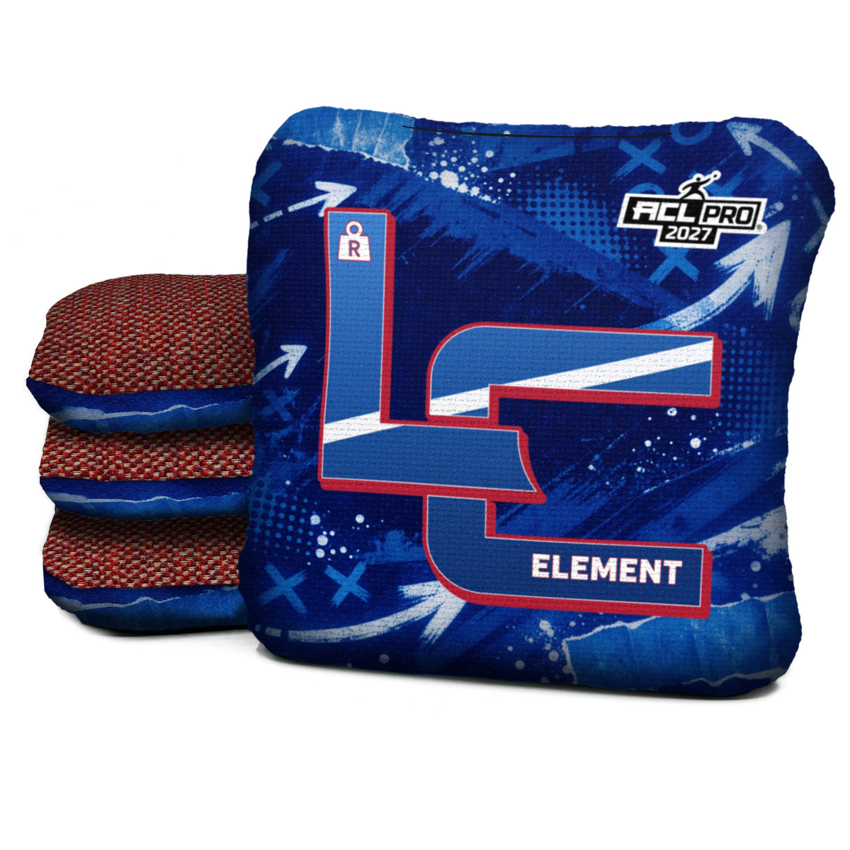 New York - Blue Football Cornhole Bags - Set of 4 | Logic Cornhole