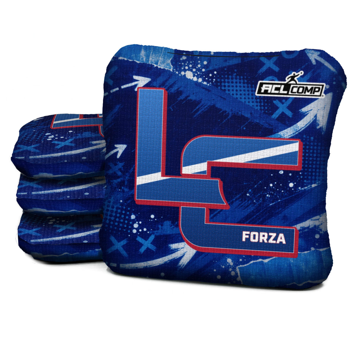 New York - Blue Football Cornhole Bags - Set of 4 | Logic Cornhole