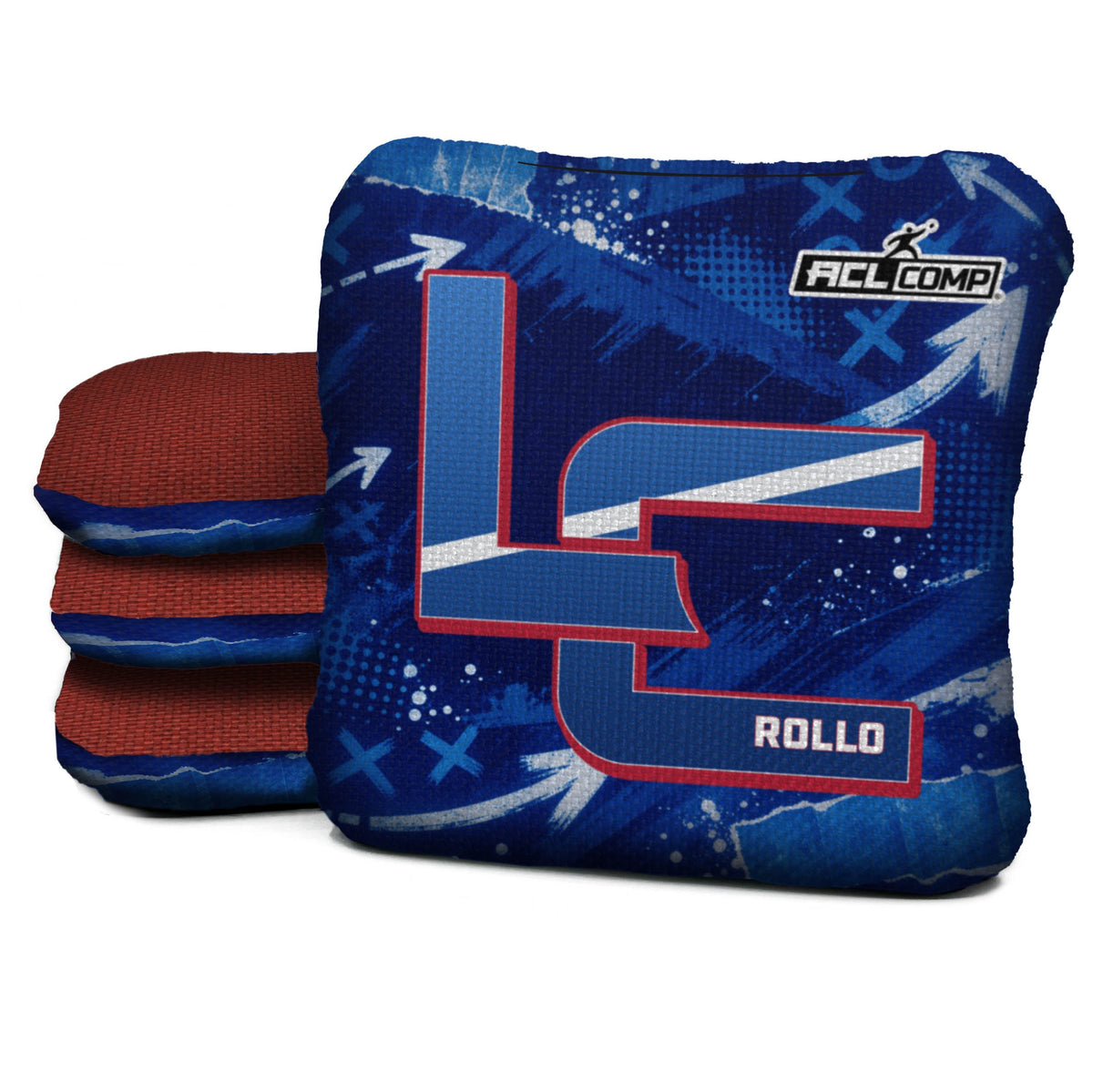 New York - Blue Football Cornhole Bags - Set of 4 | Logic Cornhole