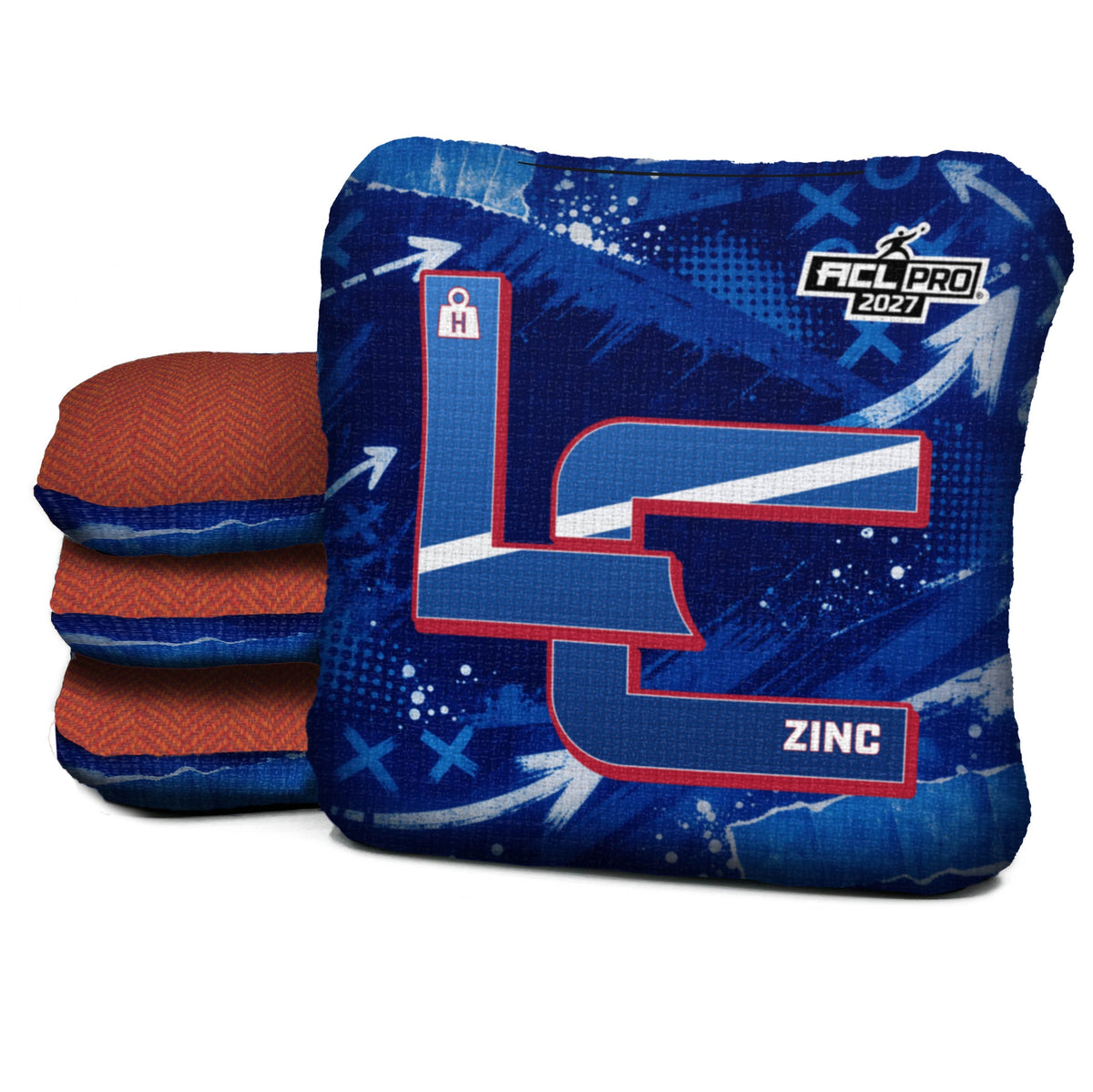 New York - Blue Football Cornhole Bags - Set of 4 | Logic Cornhole