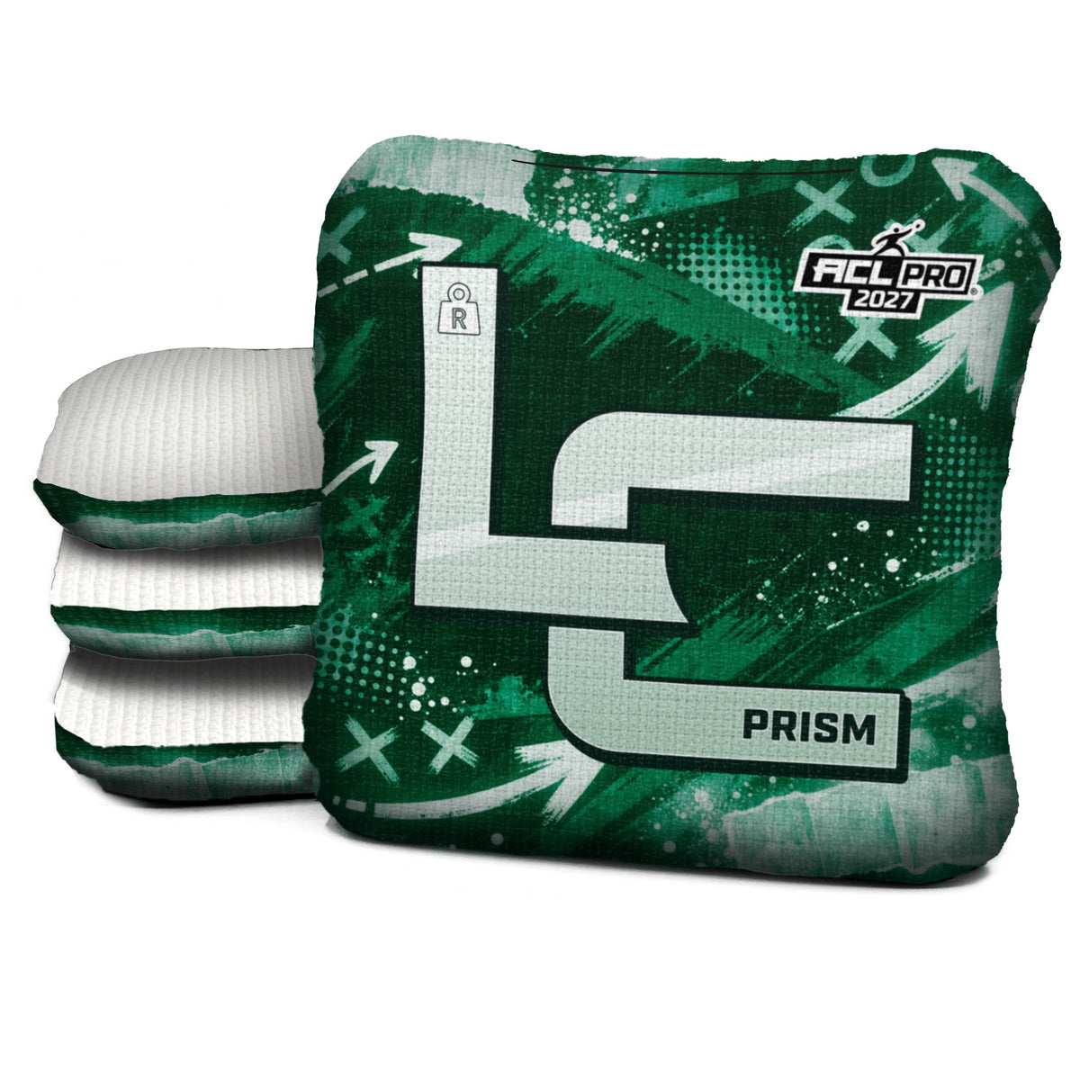 New York - Green Football Cornhole Bags - Set of 4 | Logic Cornhole