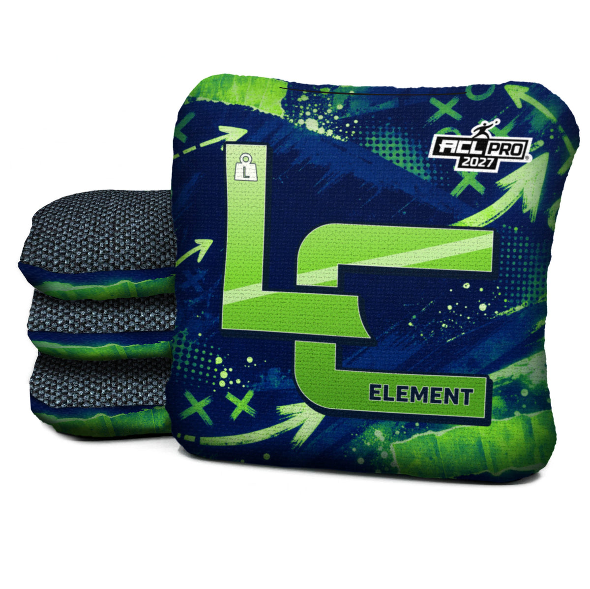 Seattle Football Cornhole Bags - Set of 4 | Logic Cornhole