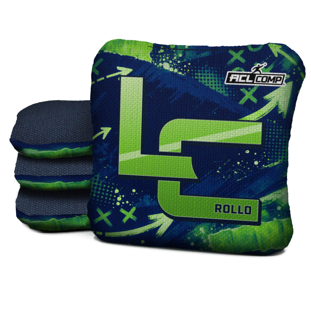 Seattle Football Cornhole Bags - Set of 4 | Logic Cornhole