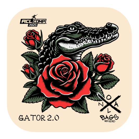 Nola Cornhole Bags - Gator 2.0 - Tattoo Style