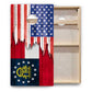 State Flags Alabama to Georgia Cornhole Boards - Backyard Series