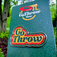Go Throw Stacked Logo 2025 Disc Golf Pin