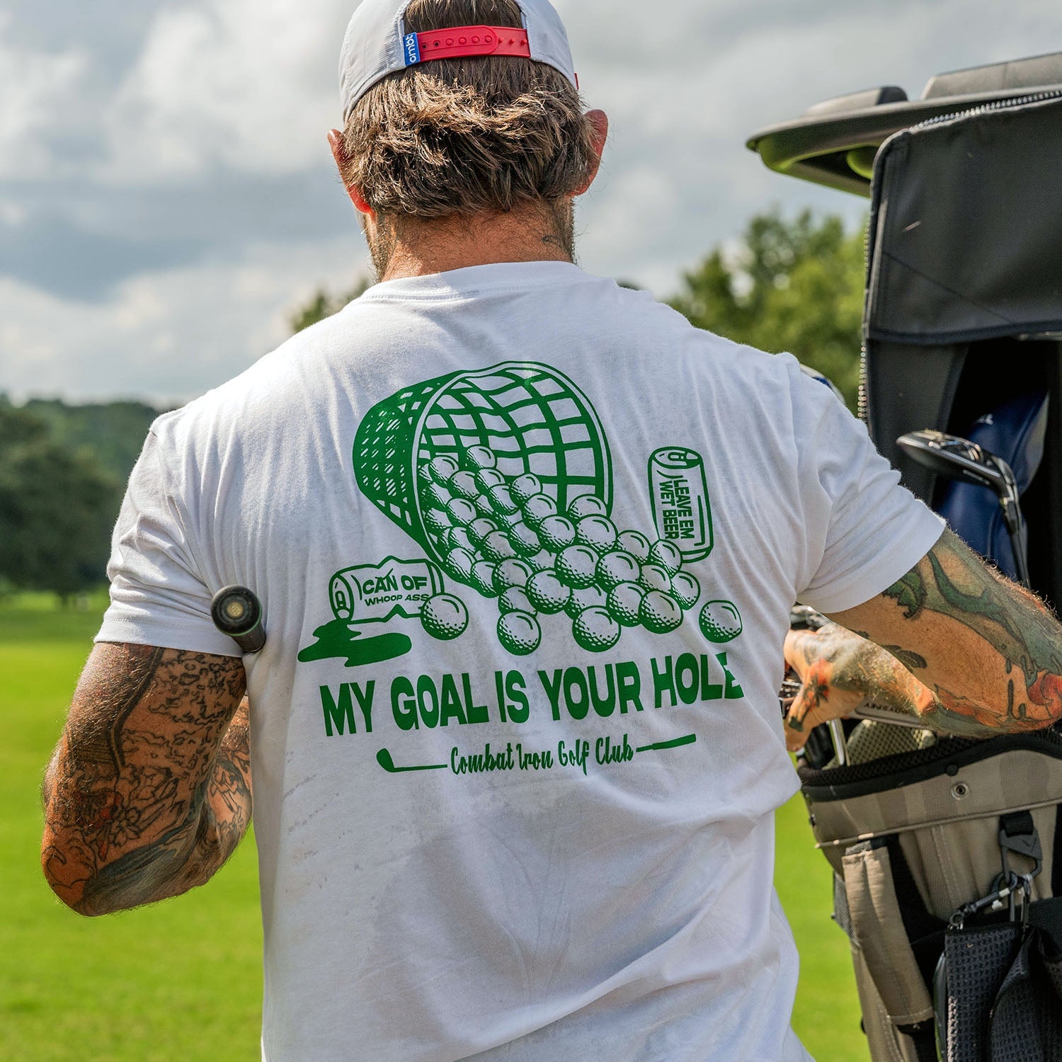 My Goal Is Your Hole Golf Club Men's T-Shirt – Dirty Bags Cornhole