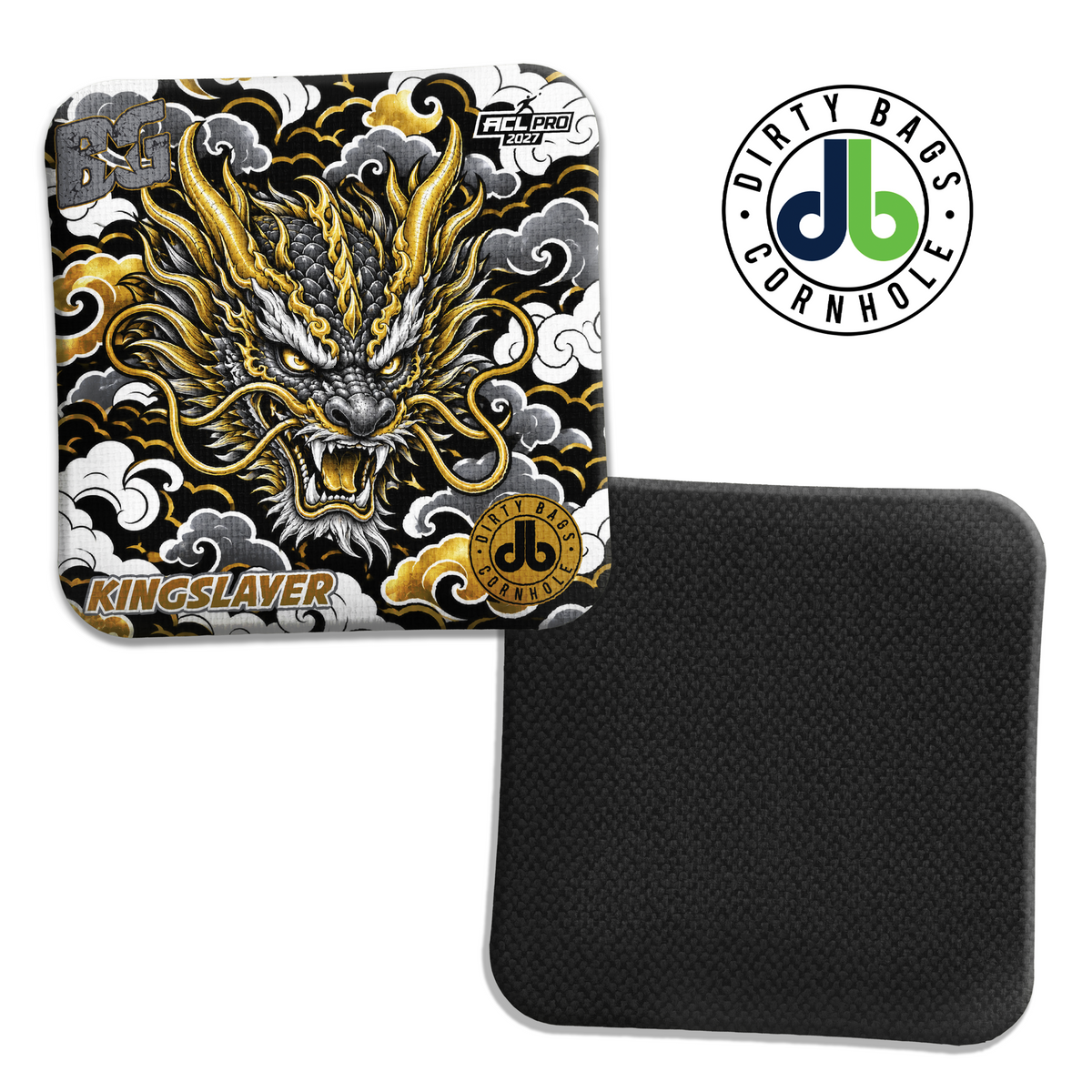 BG Cornhole Bags - Kingslayer - Dragon Clouds