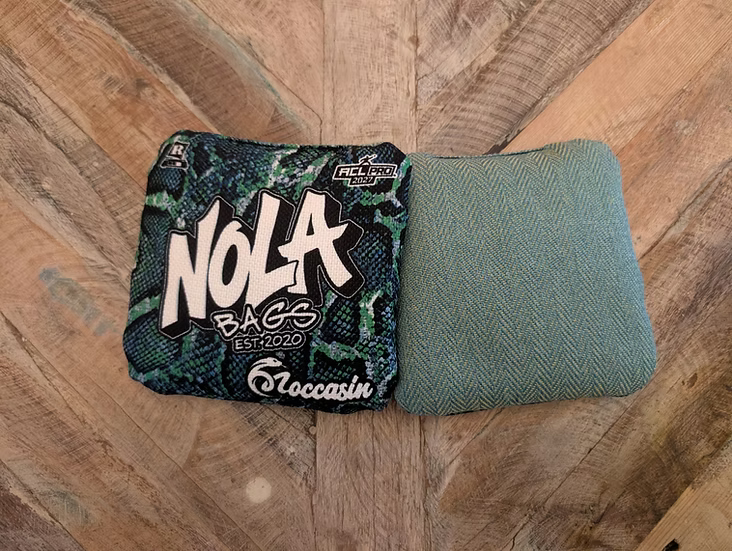 Nola Cornhole Bags - Moccasin ACL Pro