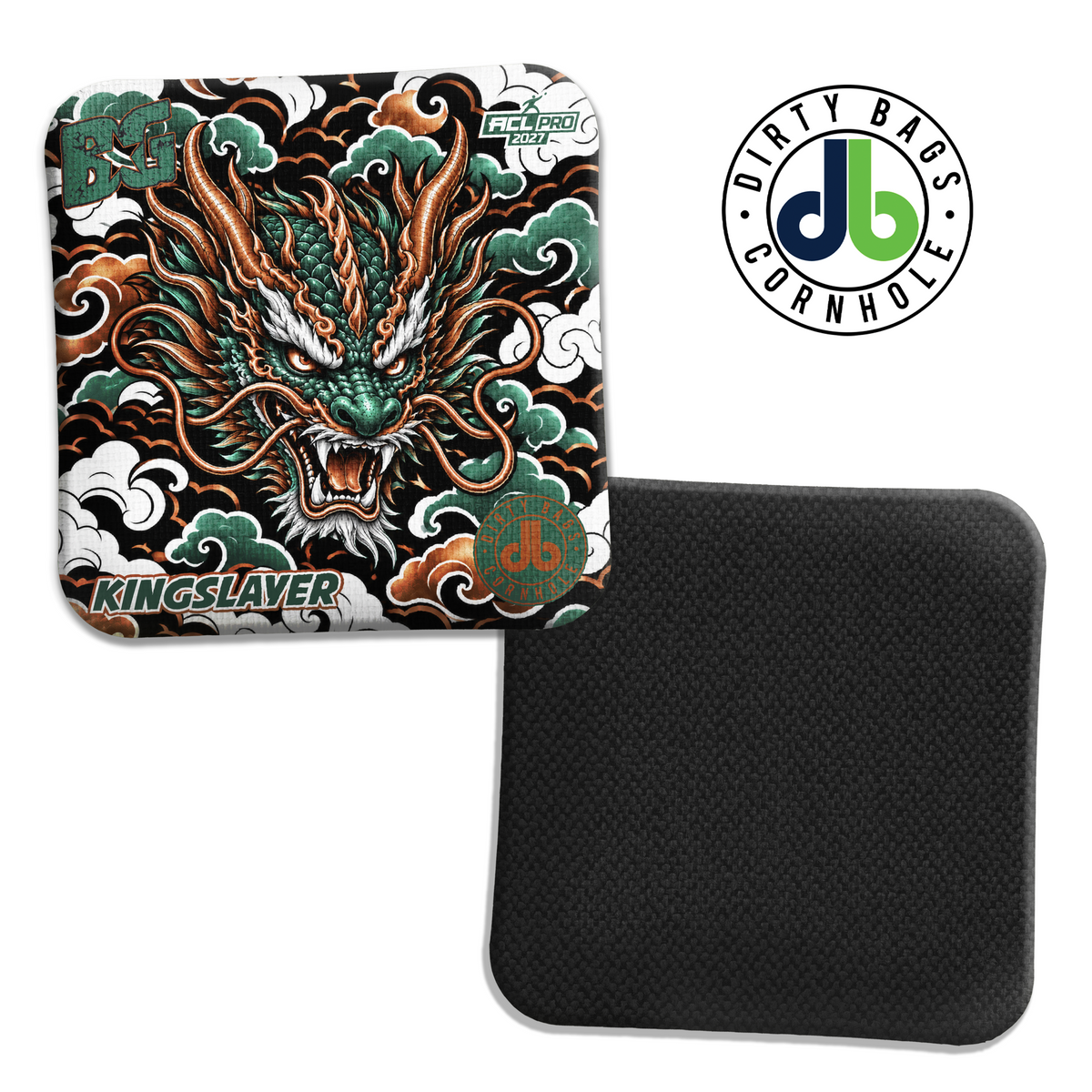 BG Cornhole Bags - Kingslayer - Dragon Clouds