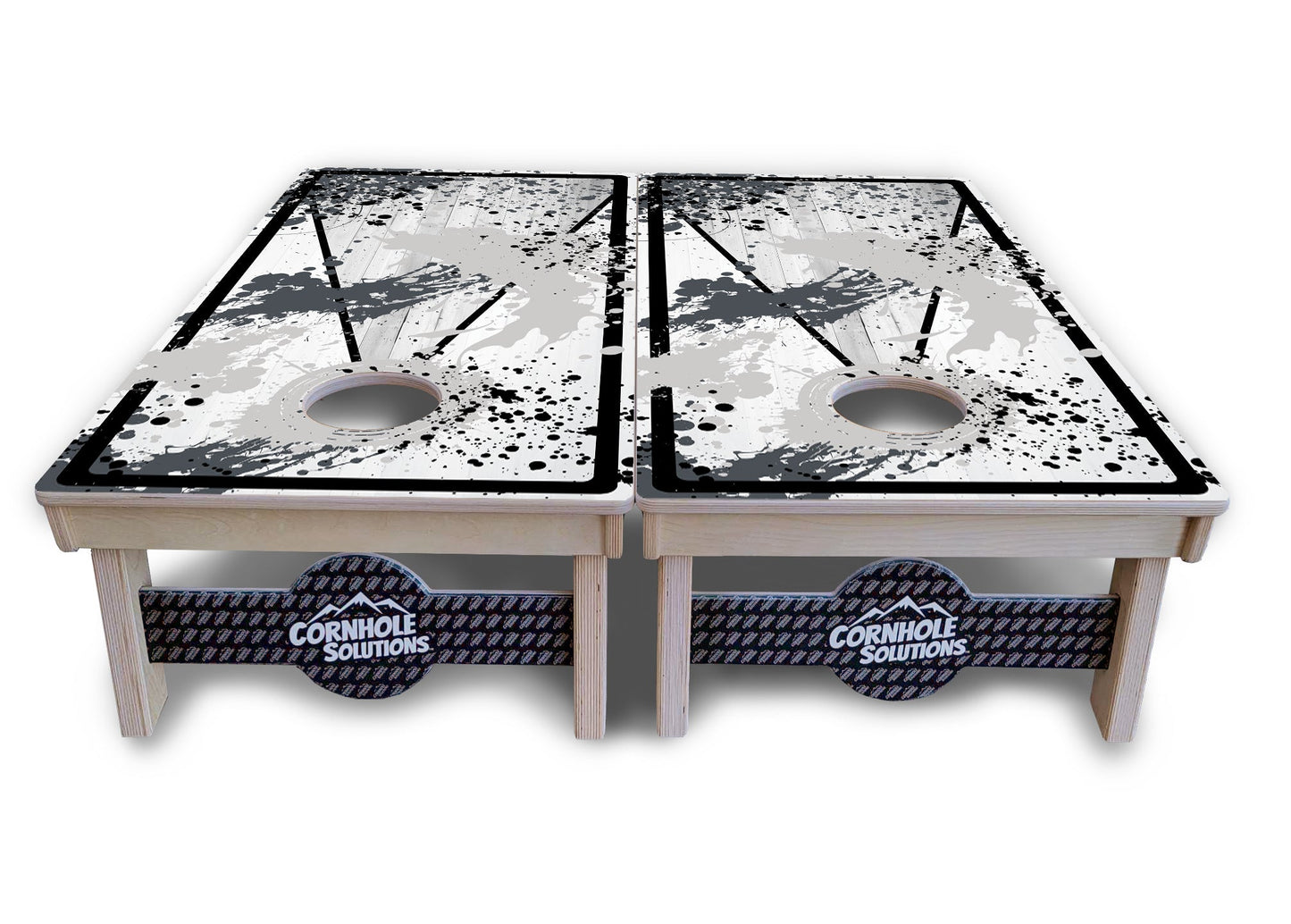 Paint Splatter Cornhole Boards - Professional Tournament Series