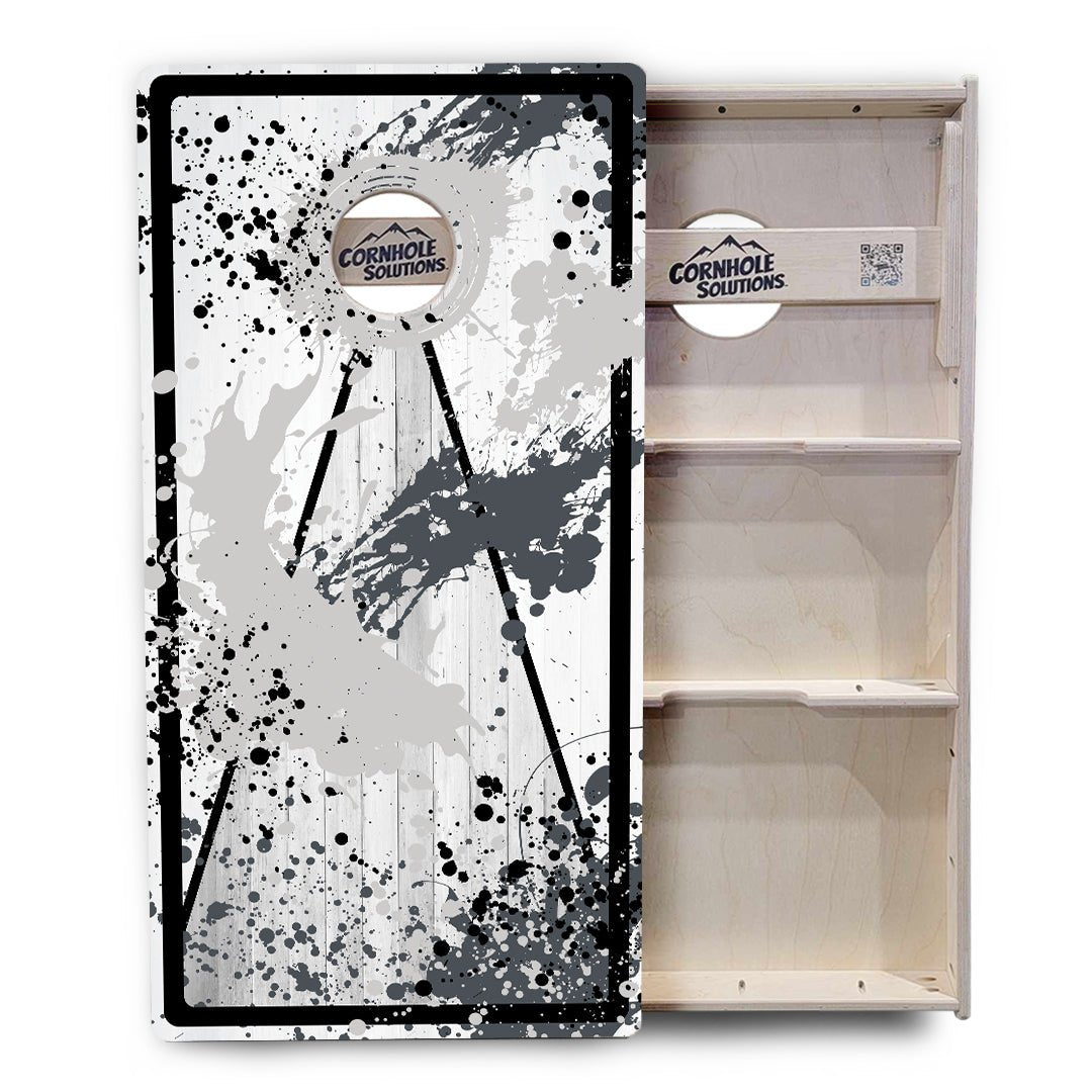 Paint Splatter Cornhole Boards – Tournament Series