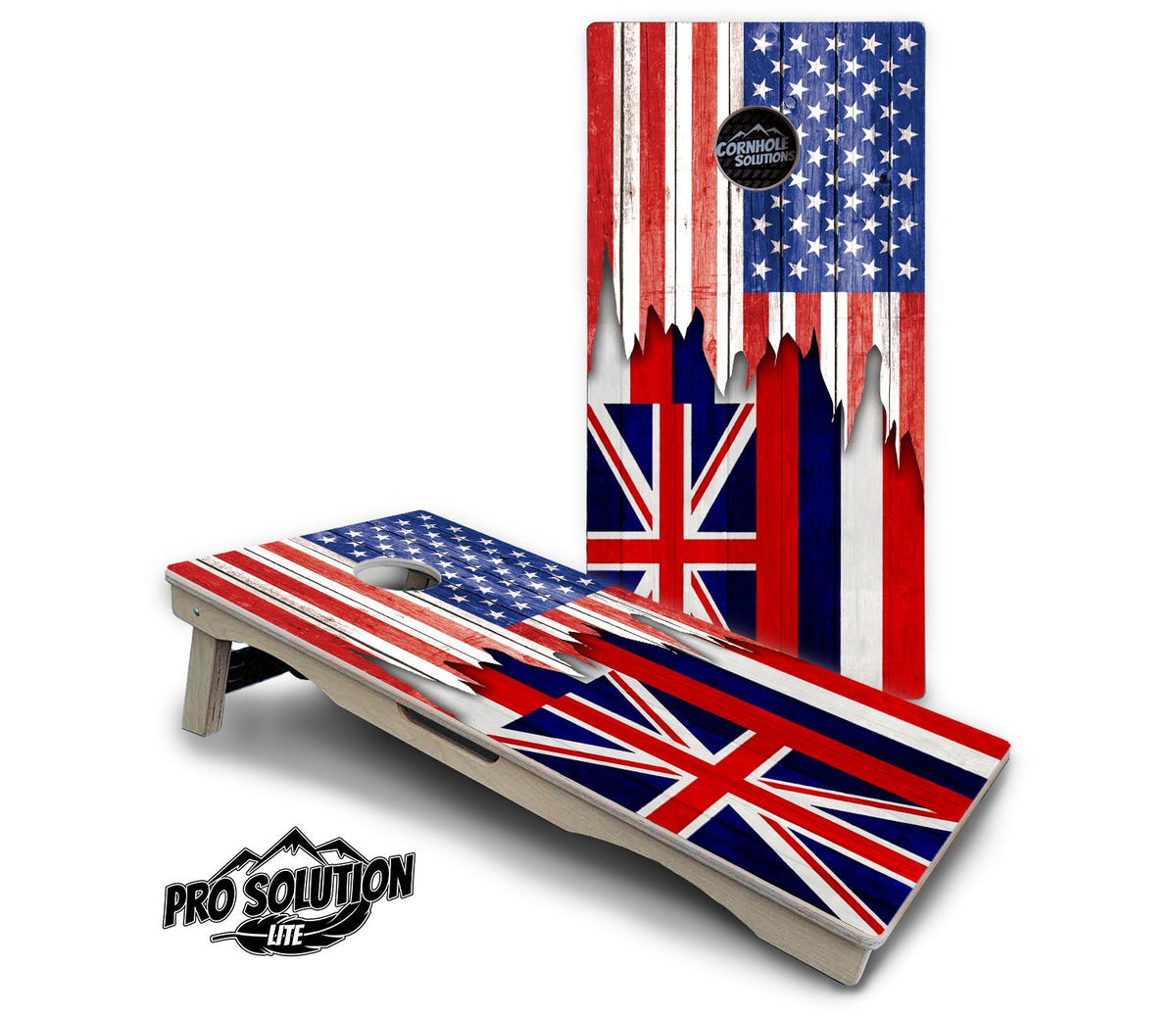 State Flag Cornhole Boards – HI to MD – Pro Lite or Pro Elite