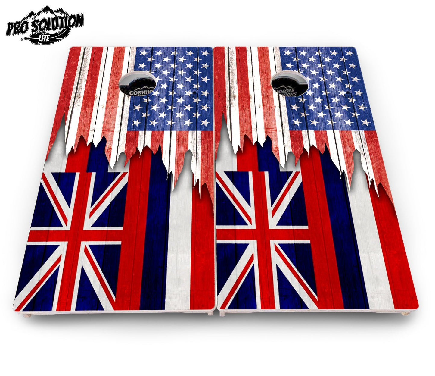 State Flag Cornhole Boards – HI to MD – Pro Lite or Pro Elite